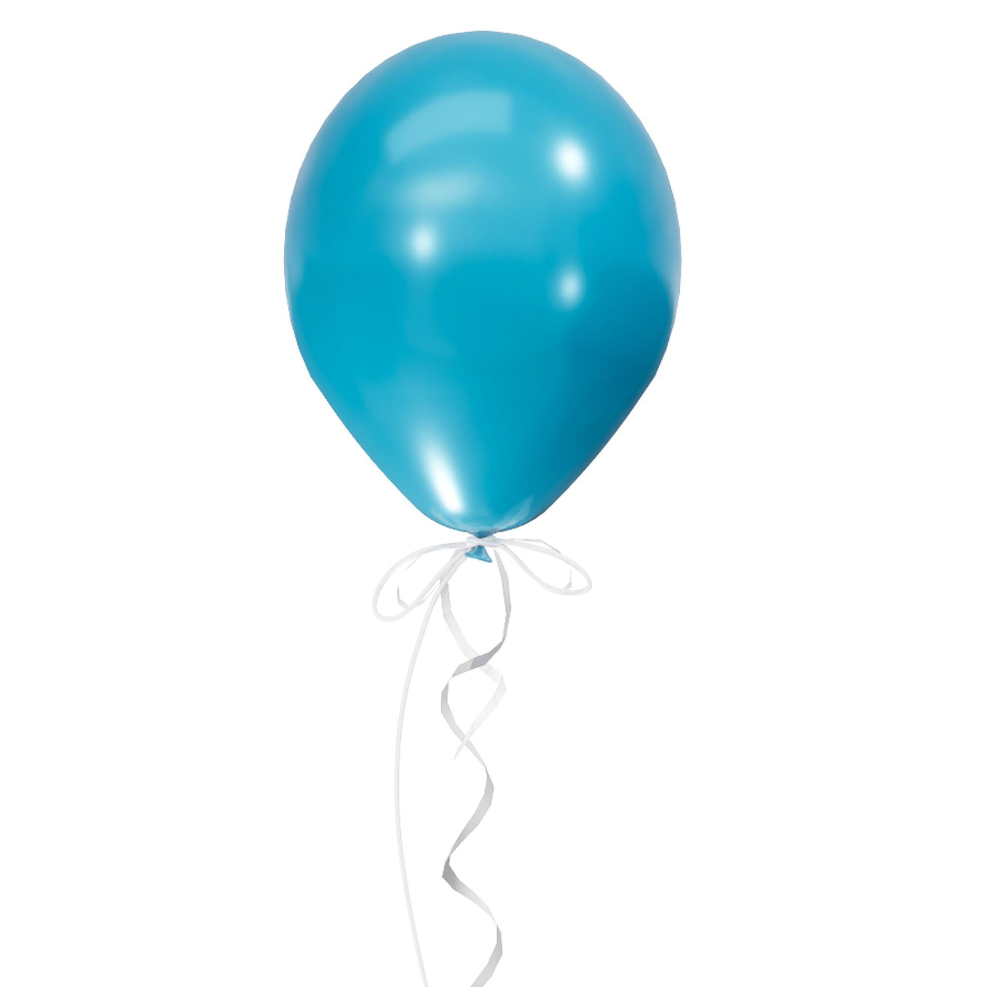 25ct, 12in, Tranquil Blue Premium Latex Balloons - Luxaire™